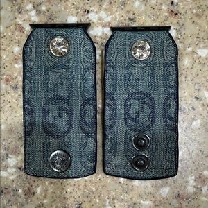 Authentic Gucci denim Apple Watch band.